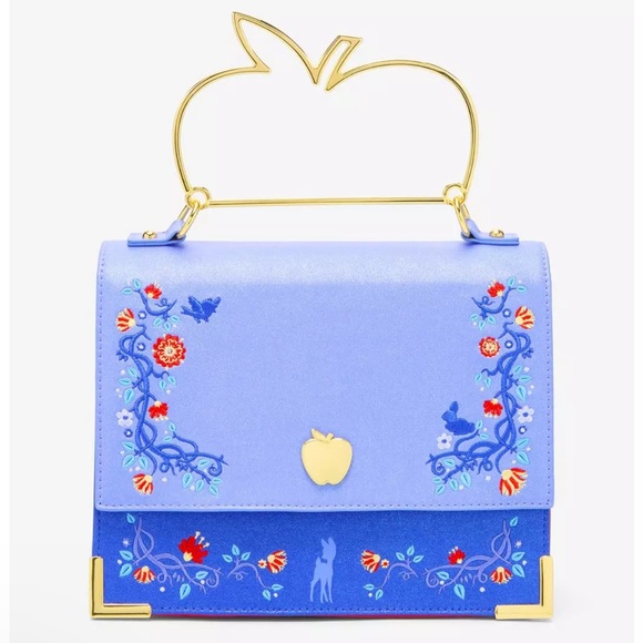 Loungefly Handbags - Loungefly Disney Snow White And The Seven Dwarfs Apple Handle Crossbody Bag